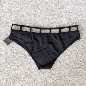 NWT Victoria’s Secret Black Bikini Bottom - M